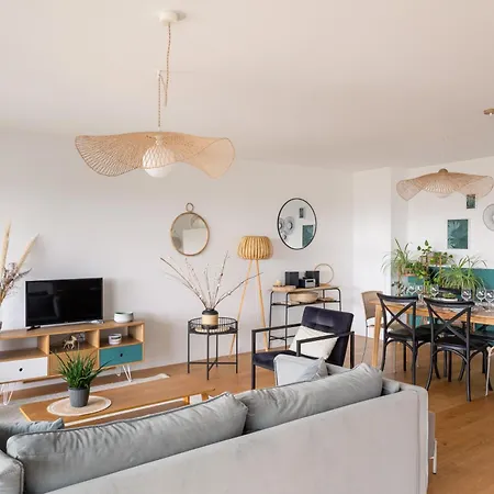 Namaste - Bel Appt Pour 5 Avec Terrasse Parking 아파트 렌
